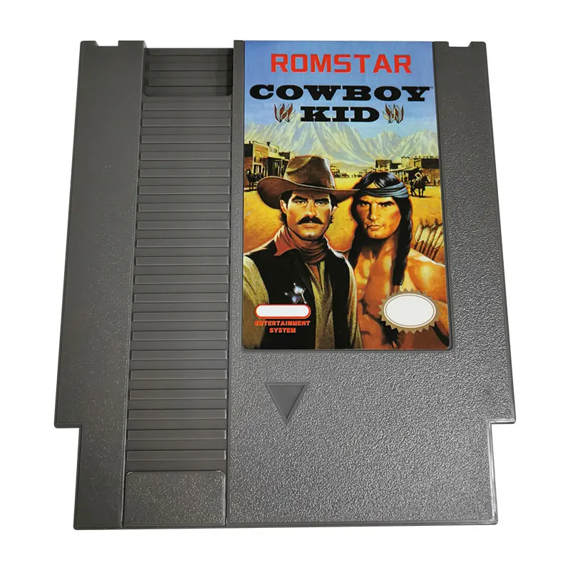 Cowboy Kid-Game Cartridge For Console Single card 72 Pin NTSC and PAL Game Console