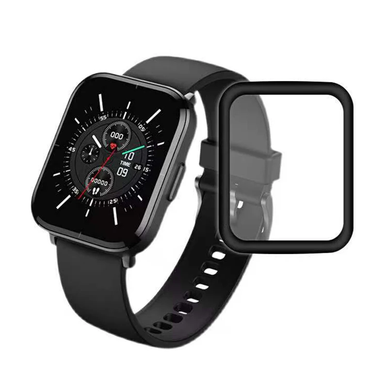 Screen Protector For Xiaomi Mibro Color Watch 3D Curved Full Coverage Soft Edge Film Scratch Resistant Protective Accessories