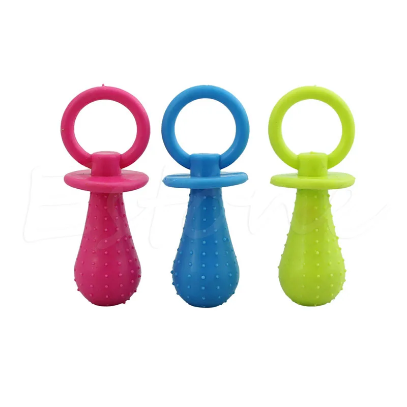 1PC Cute Rubber Resistant Bite Clean Teeth Chew Training Toy For Pet Dog Cat Puppy random color 4 style Dropshipping