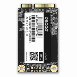 OSCOO SSD mSATA SSD 256 ГБ 512 ГБ Внутренний твердотельный жесткий диск HDD Жесткий диск Mini SATA для компьютерных аксессуаров Настольный ПК