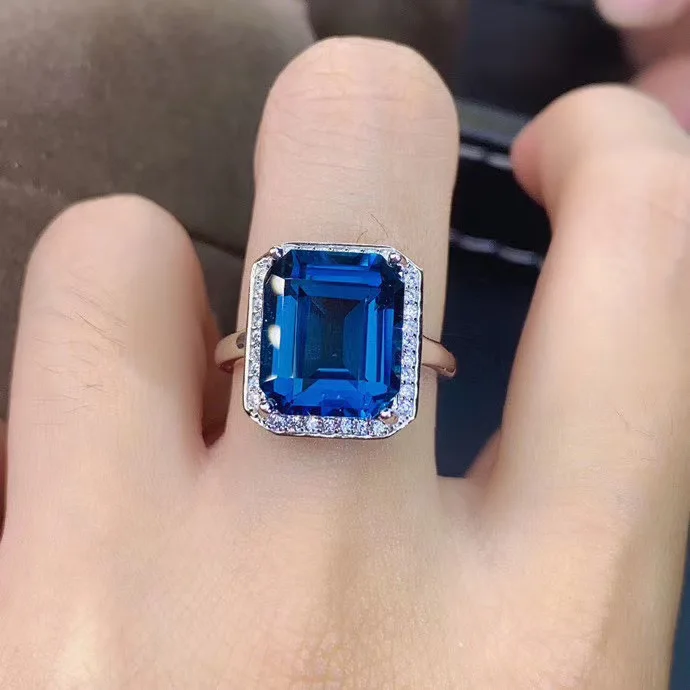 

Натуральное и настоящее кольцо с красным топазом, свадебное обручальное кольцо с топазом, ювелирные изделия, оптовая продажа, кольцо из серебра 925 пробы