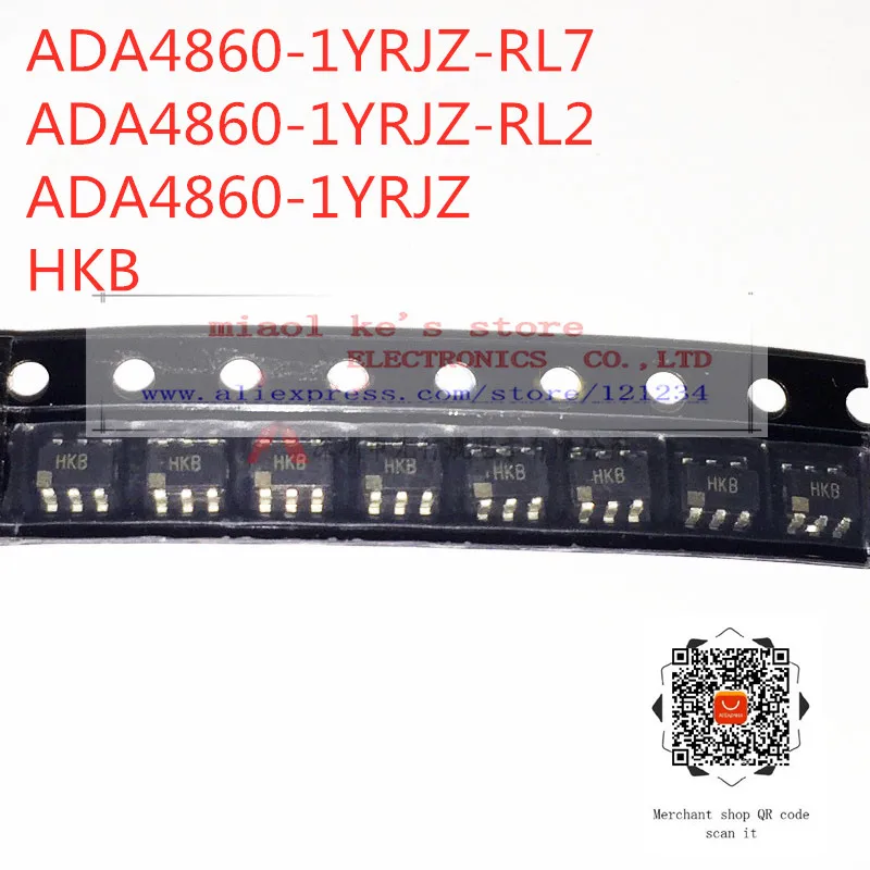 [ 5pcs~10pcs ]100%New original: ADA4860-1YRJZ-RL7 ADA4860-1YRJZ-RL2 ADA4860-1YRJZ HKB - IC OPAMP CFA 1 CIRCUIT SOT23-6