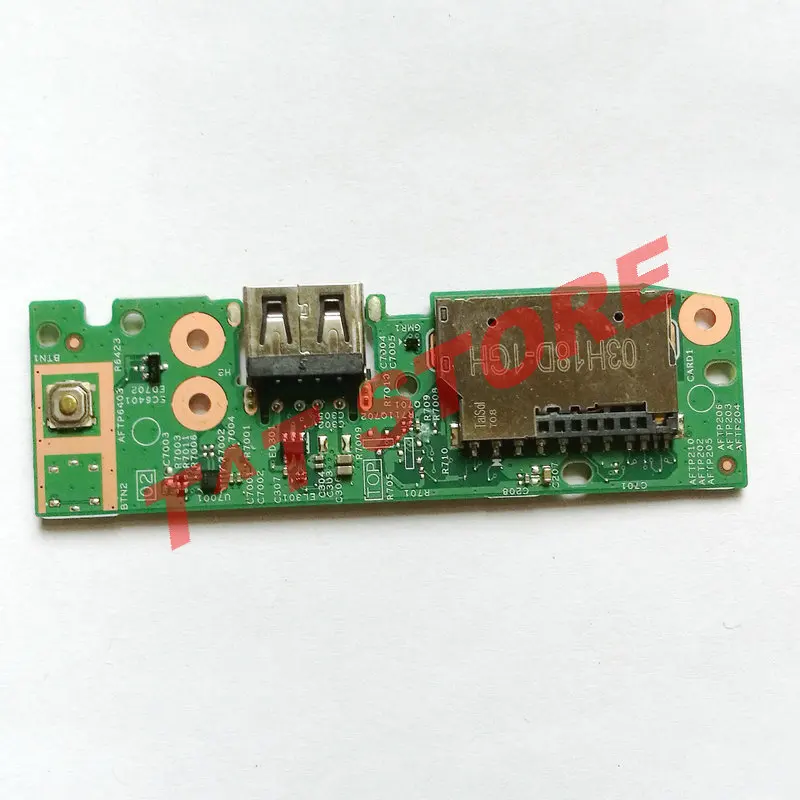 original for Dell Inspiron 5481 Power Button USB SD Card Circuit IO Board TVNRV 09WK02 9WK02 test good free shipping