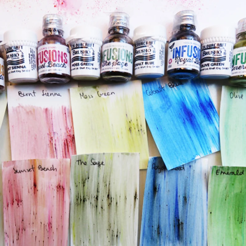 Artsy – Toner en poudre sèche, Pigment de couleur, utilisé pour la peinture à la main, décoration de livres découpés, Diy bricolage