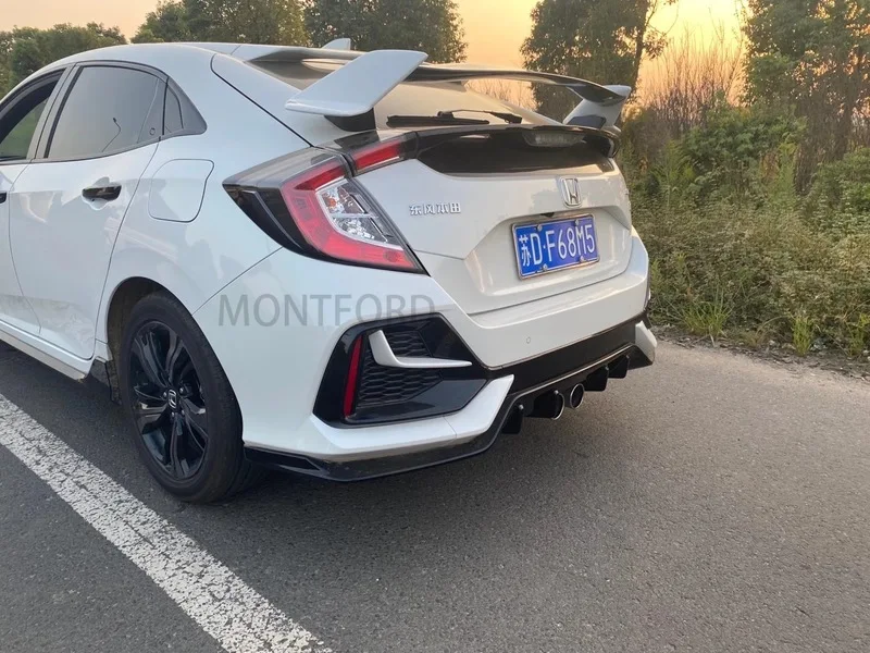 Suitable for Honda 10th Civic 2016, 2017, 2018, 2019 CIVIC spoiler, hatchback Civic JDM modified rear wing top wing