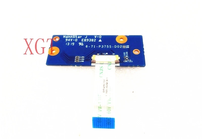 FOR CLEVO P370SM P375SM button small board switch board 6-71-P375S-D02 100% Test ok