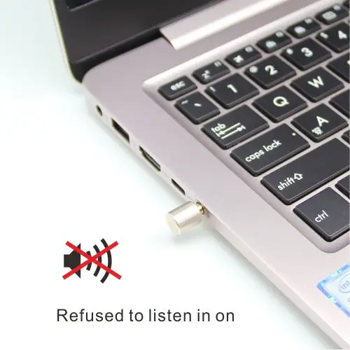 Bloqueador de Audio de micrófono, bloqueo de micrófono para tapones para los oídos, protector y protección de su privacidad, nuevo