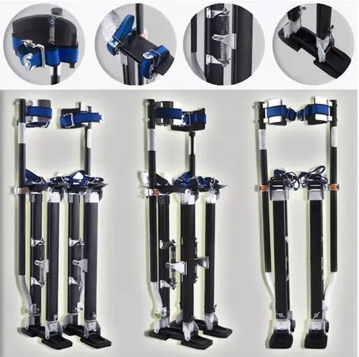 Multi-size Stilts Adjustable Professional Aluminum Plastering Stilt Ladder Drywall Plaster Stilts Stage Props Interior Stand