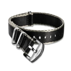 HEMSUT  Watch Band Nylon One Piece Replace Seatbelt Wrist Straps For Men or Women 18mm 20mm 22mm 24mm