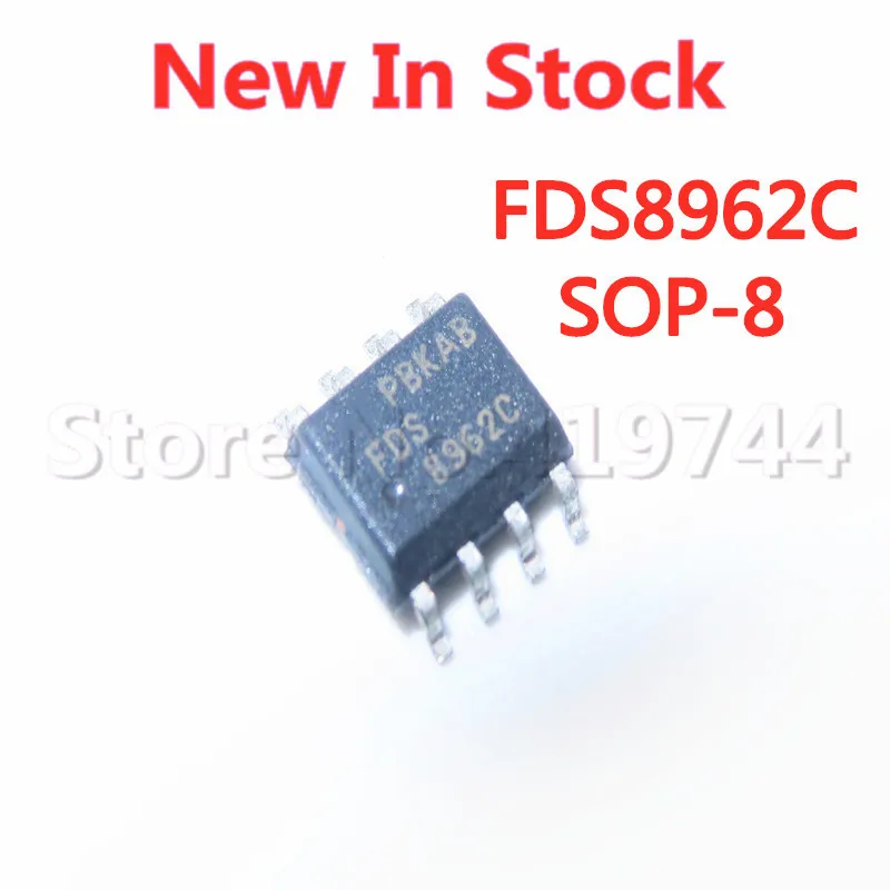 

5PCS/LOT FDS8962C 8962C SOP-8 LCD high voltage board chip In Stock NEW original IC