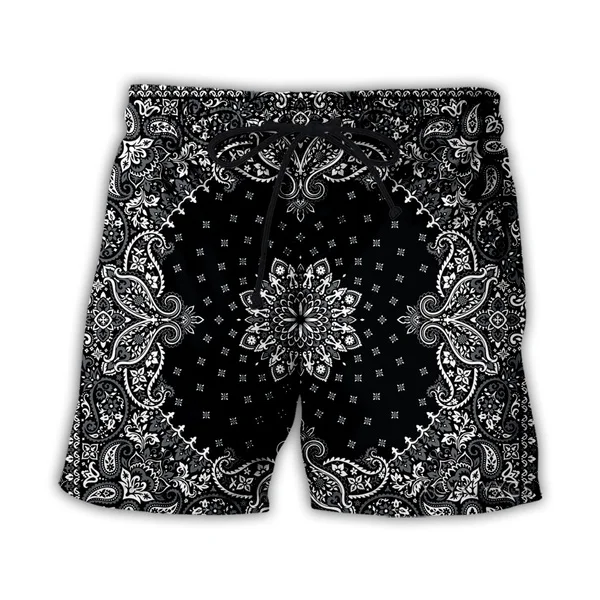 

Bandana Pattern 3D Print Causal Clothing New Fashion Men Women Shorts Plus size S-7XL