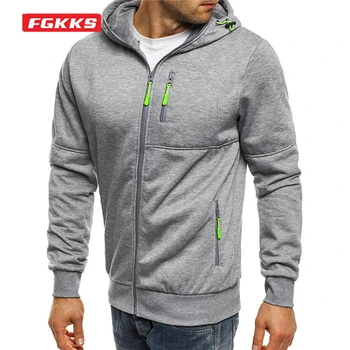 FGKKS Men's Zipper Hoodie 1