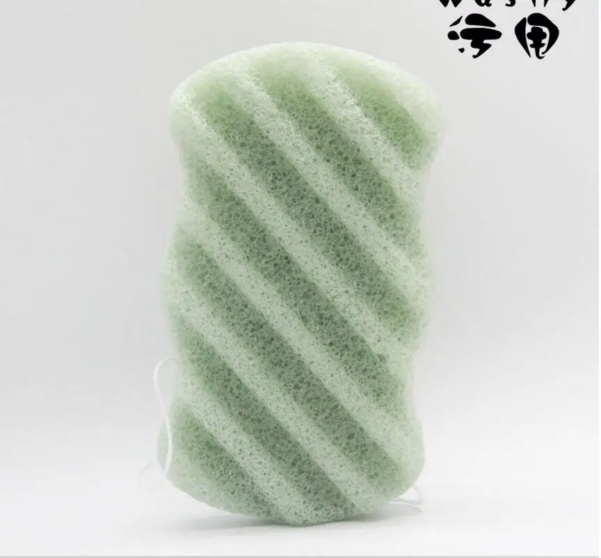 

Hot 1pc Water Droplets Rectangular Twill Konjac Sponge Natural Facial Puff Bath Face Cleanse Washing Make up Puffs T0469