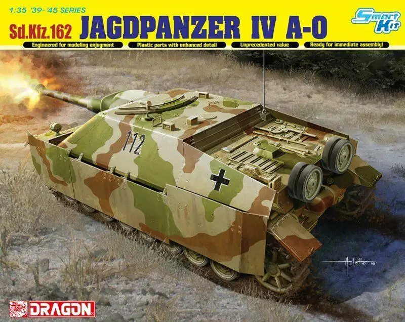 Dragon 6843 1/35 Jagdpanzer IV A-0 Plastic Model Kit