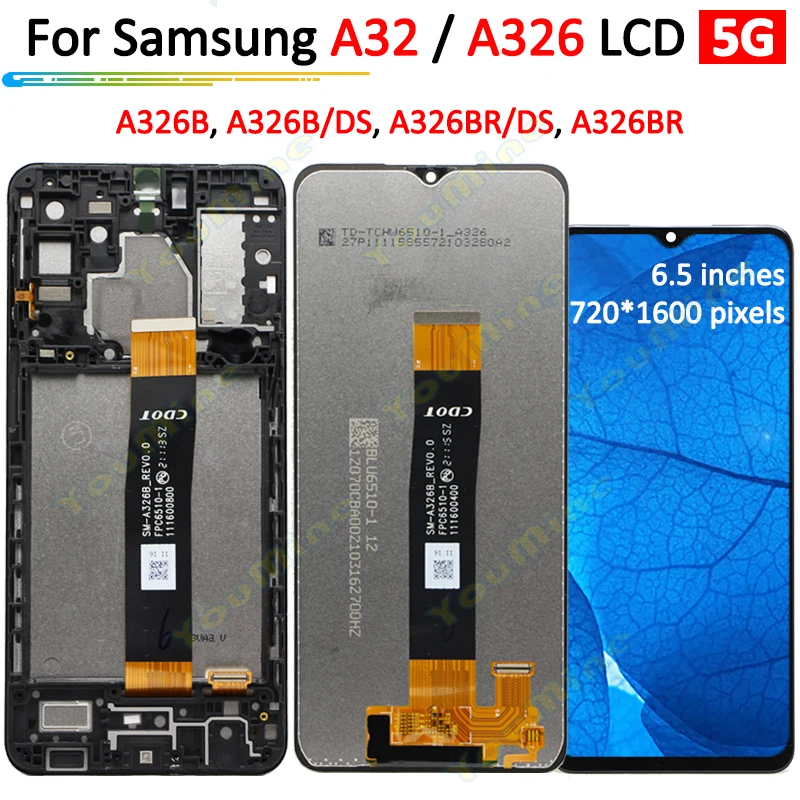 استبدال شاشة LCD لجهاز Samsung A32 5G SM-A326B: دليل شامل لاختيار القطعة المثالية