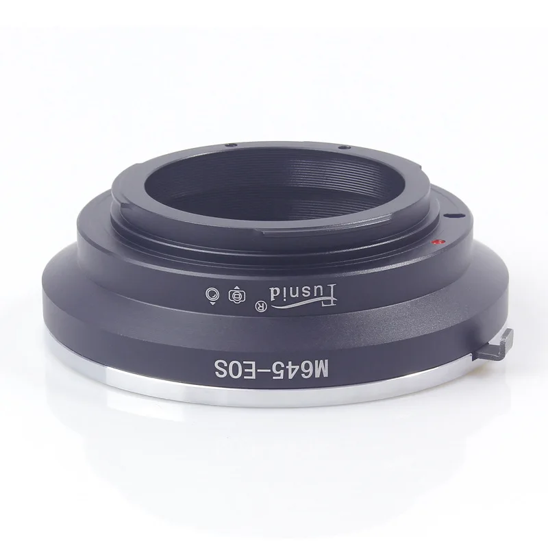Anel adaptador de lente M645-EOS para lente MAMIYA M645 para Canon EOS 760D 750D 800D 1300D 70D 7D II 5D III