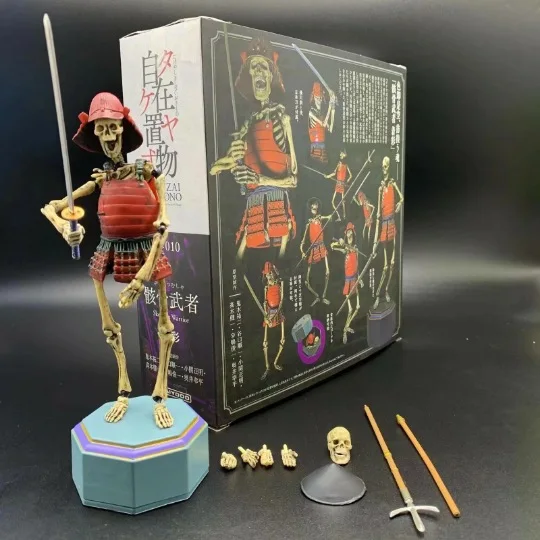 Skeleton Warrior Jizai Okimono Articulated Action Figure Model Toys