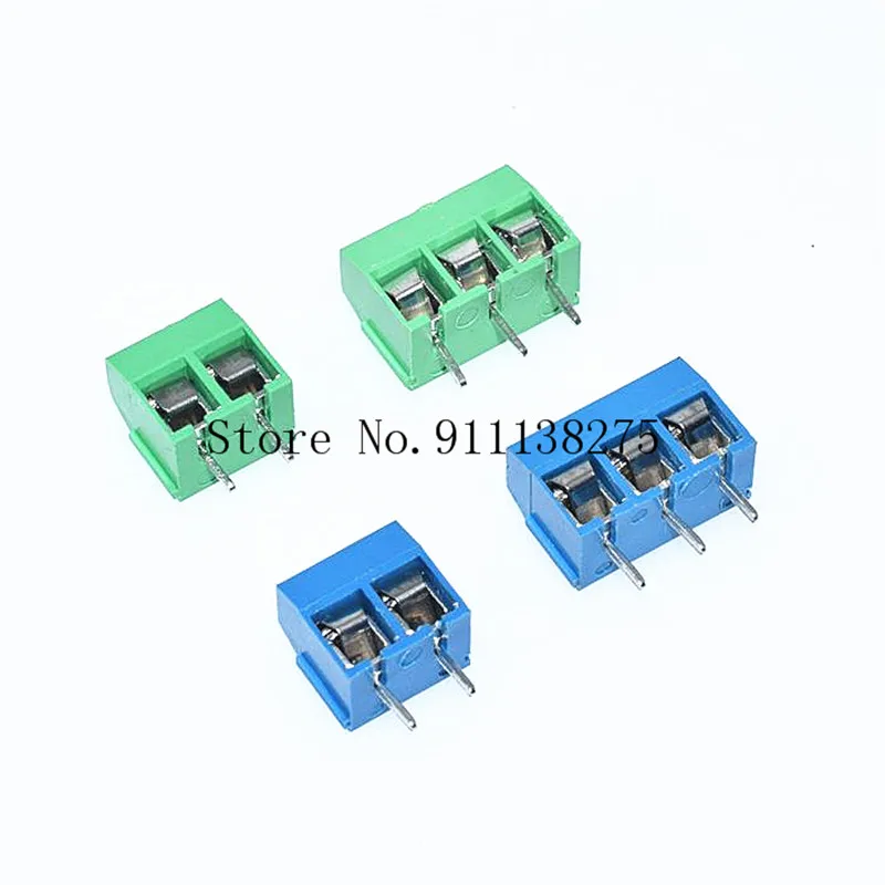 10pcs KF301-2P/KF301-3P KF301-5.0-2P KF301-5.0-3P KF301 5.08mm Plug-in Screw Connector