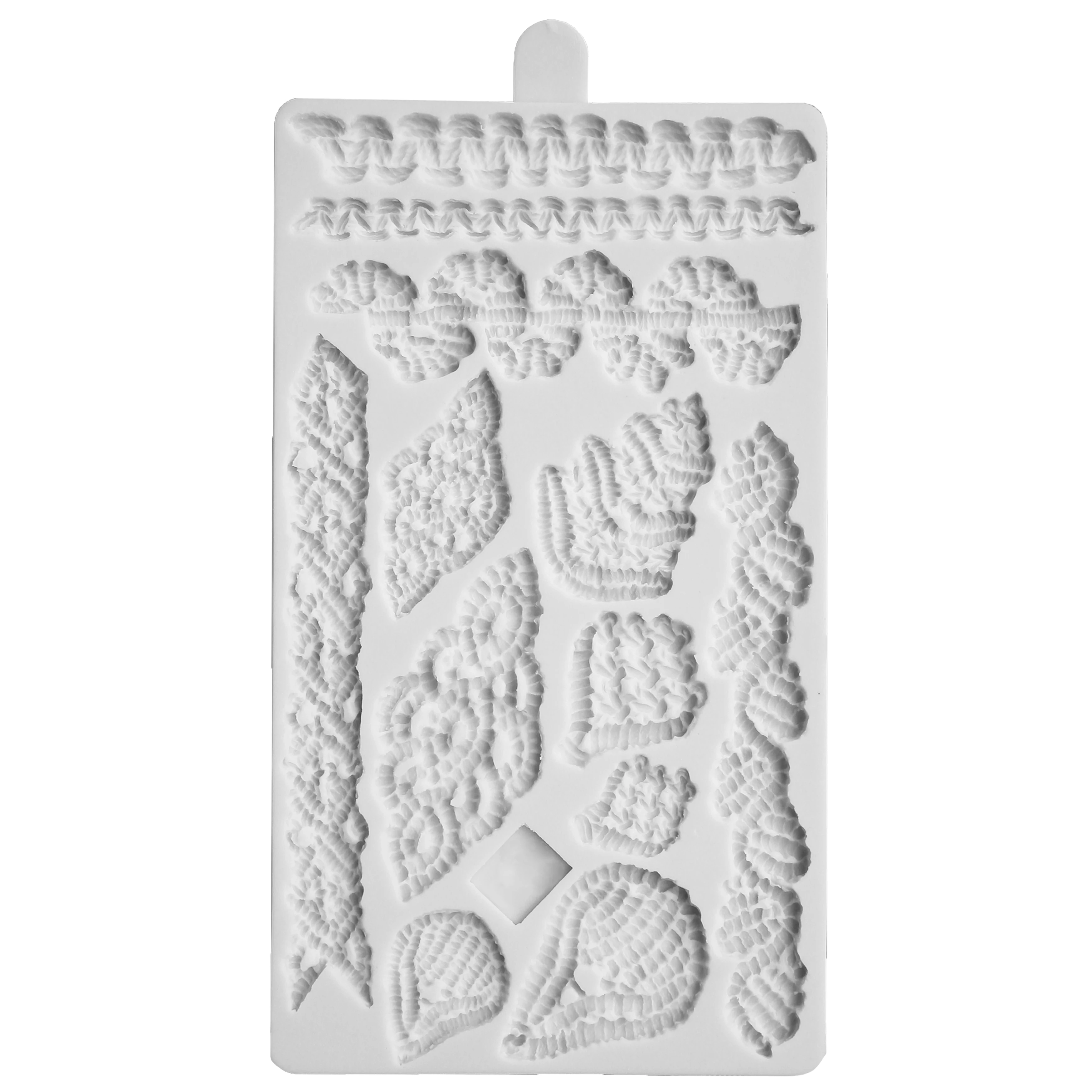 Beautiful Macrame Accessories Silicone Mold Fondant Cakes Decorating Mould Sugarcraft Chocolate Baking Tools For Cakes Gumpaste