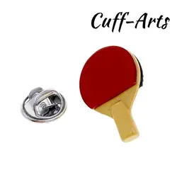 Lapel Pin Badges for Men Ping Pong Table Tennis Lapel Pin Badge Fashion Brooches Novelty Lapel Pin By Cuffarts P10402
