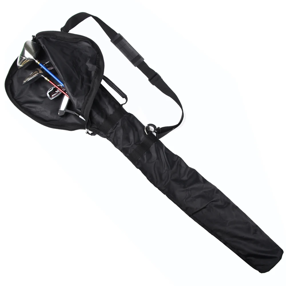 Golf Gun bag package Capacity Packed 5 Clubs Foldable  Mini Soft club Bag Package Shoulder Club Bags For Man And Woman