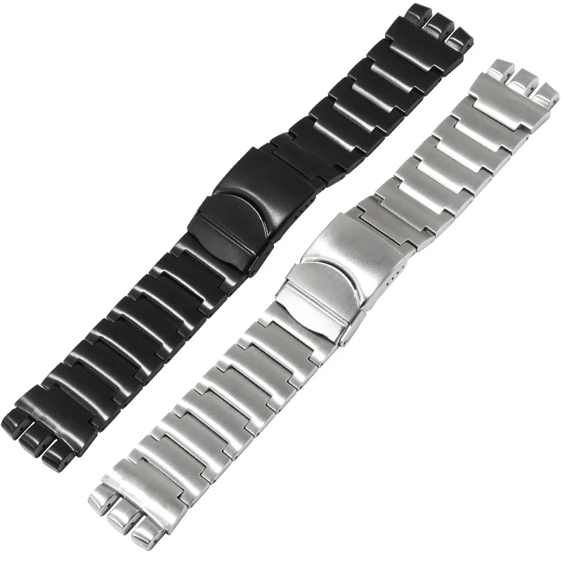 Solid Stainless Steel Watchband Replacement YGS749G YCS4 Concave Convex Interface Large Steel Strap 23mm Men\'s Watch Accessories