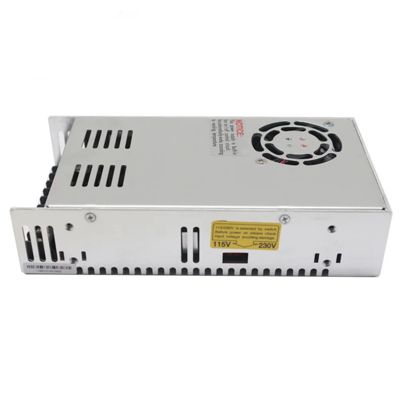 manufacturer 350w mini power converter asingle output 12v 29a sps 47~63hz  with CE RoHs approvied and two years warranty