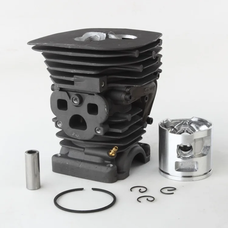 47mm Cylinder Piston & Ring Kit For Husqvarna 455 Rancher 455E 460 Chainsaw Aluminum Piston Size 47mm