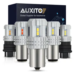 AUXITO 1400LM BA15S 1156 P21W LED Bulb Car Reverse Lights 7443 W21/5W 7440 WY21W 1157 BAY15D 3157 LED Turn Signal Brake Lights