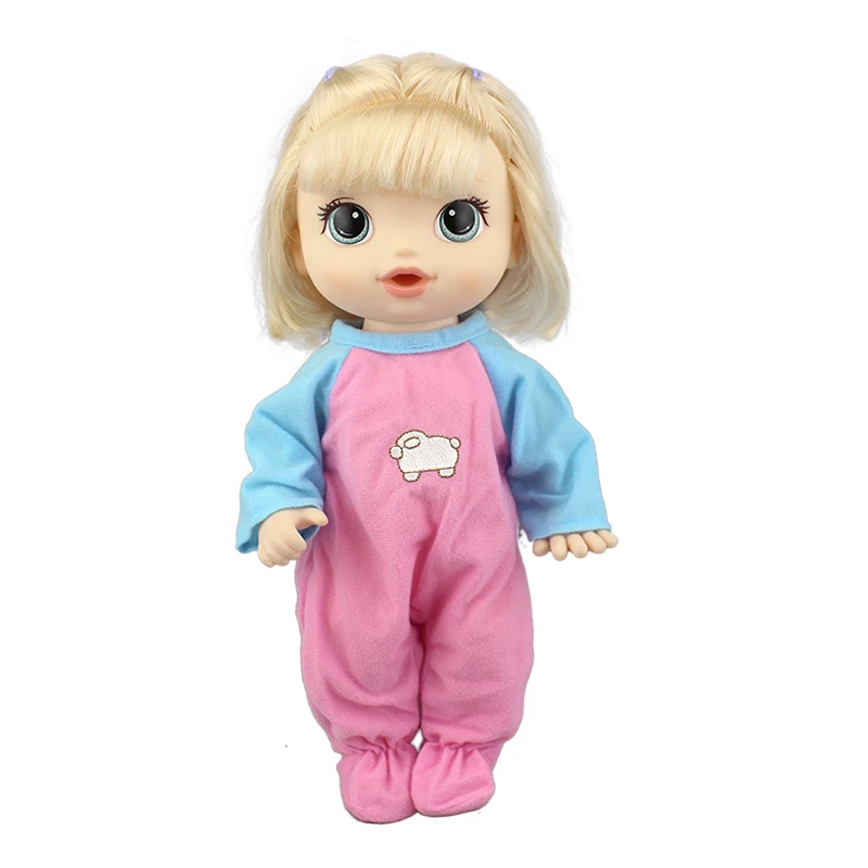 2023 Fashion Suit For 12 Inch 30CM  Baby Alive Doll Toys Crawling Doll accessories