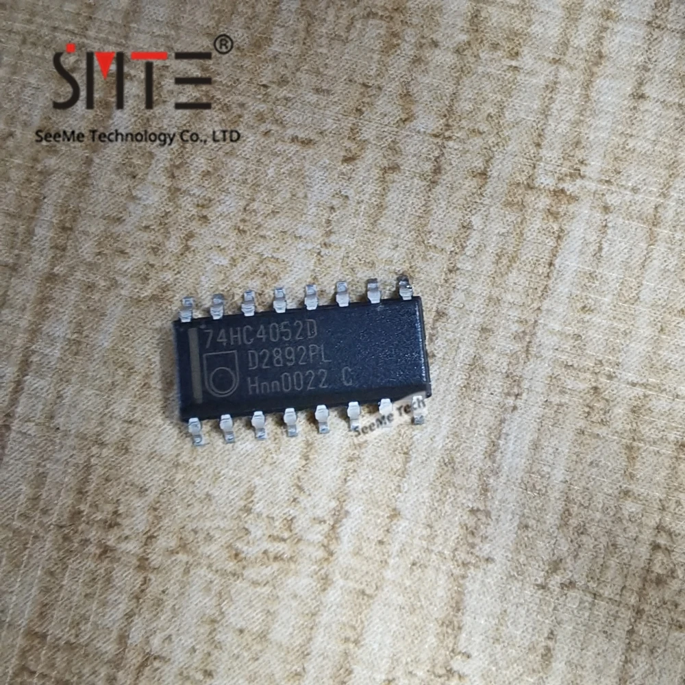 50pcs/lot 1000pcs/lot 74HC4052D IC MUX 2 X 4:1 4 OHM 16SOIC New and original