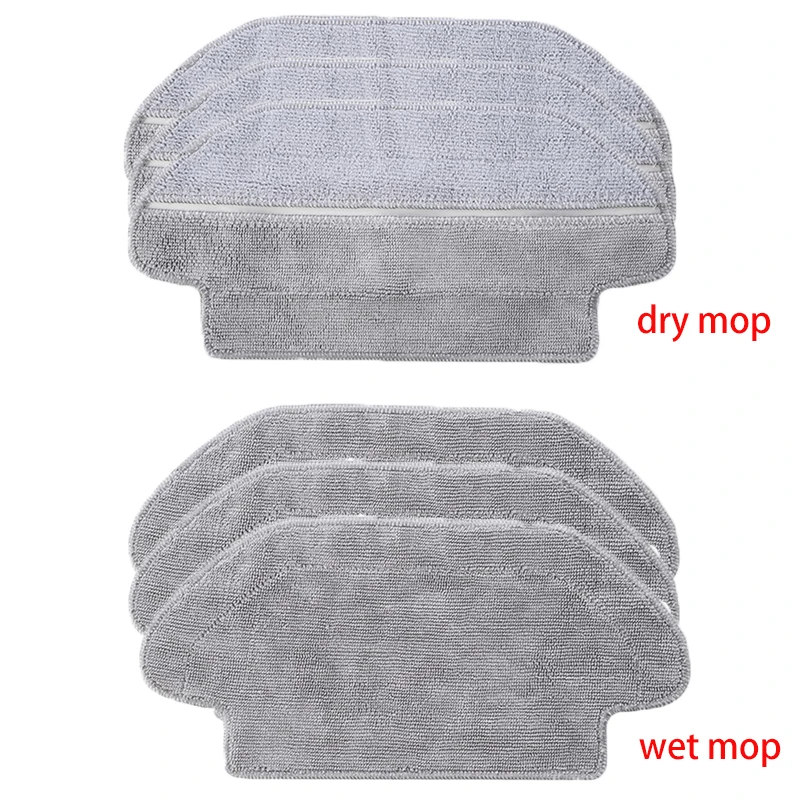 Wet Dry Mop Cloth Spare Parts For Xiaomi Mijia STYJ02YM Viomi V2 V2 Pro V3 Robotic Vacuum Cleaner Mop Rags Replacement