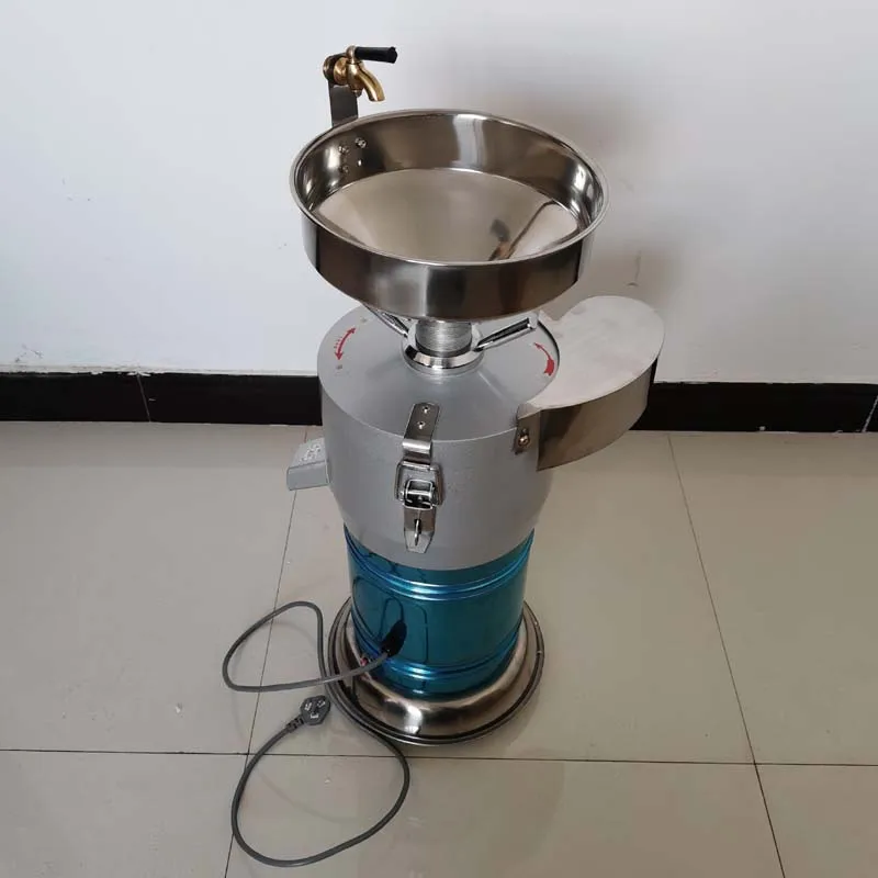 750 واط الفولاذ المقاوم للصدأ التلقائي فصل الخبث آلة تصنيع حليب فول الصويا التجارية آلة حليب فول الصويا طاحونة