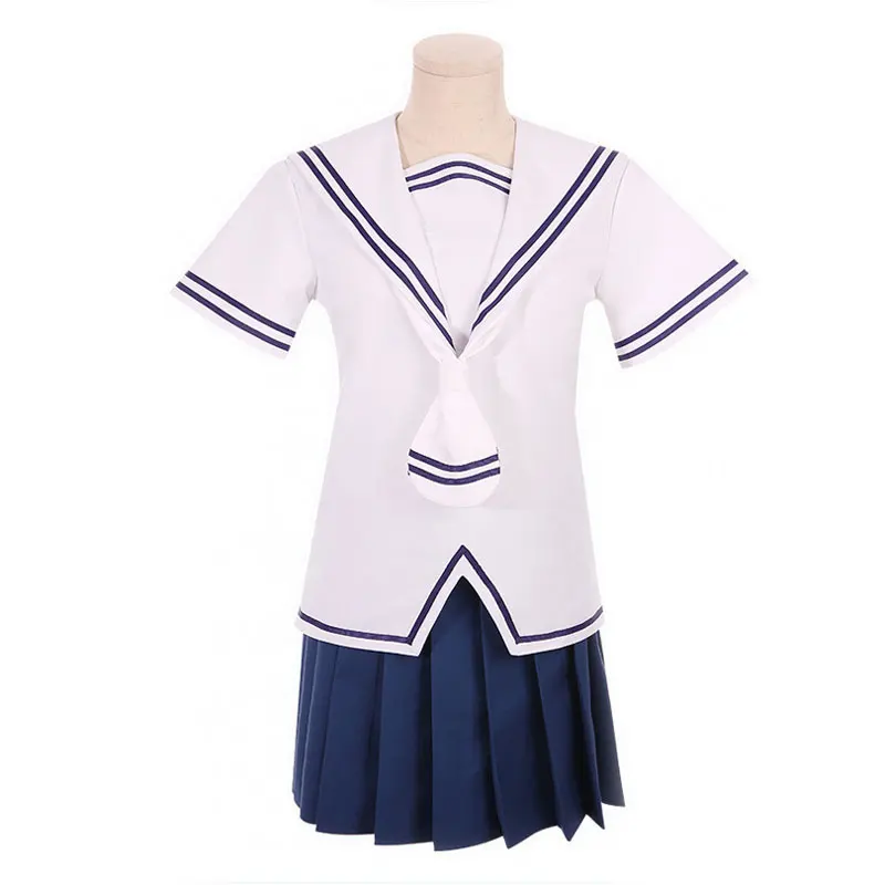 Disfraz de Anime japonés con cesta de frutas, uniforme escolar JK Girl, uniforme de marinero, accesorios para Cosplay, Tohru, Honda, novedad