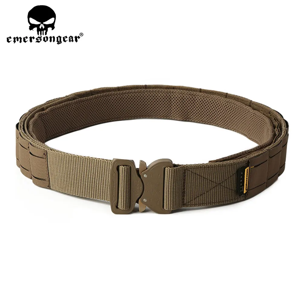 Emersongear Tactical LCS Combat Belt Buckle Airsoft Battle Inner Outer Suit Waist Strap Belts Outdoor Climbing Sports EM9577