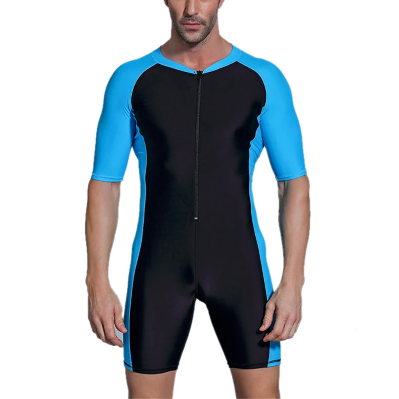 

New Neoprene Men's Back Zip Shorty Wetsuit Scuba Diving Suit Rash Guard Short Zipped Diving Wetsuit Suit Swimwear