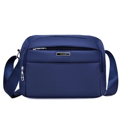 Bolso de hombro Oxford para hombre, bolsa de mano de lujo con asa superior, bolso cruzado de viaje