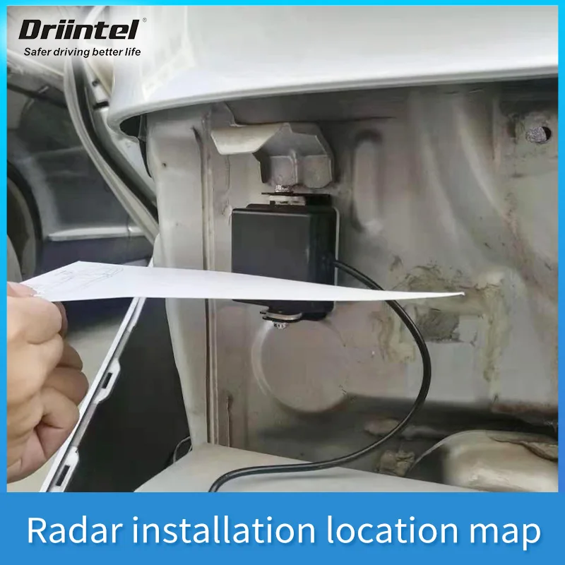 Driintel milimetr fala Radar monitorowanie martwego punktu BSD BSA BSM Radar mikrofalowy monitorowanie martwego punktu zmiana pasa wspomagany Parking