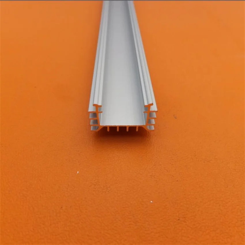 Free Shipping 2M/pcs hot selling  aluminum channel with milky cover and end caps and clips