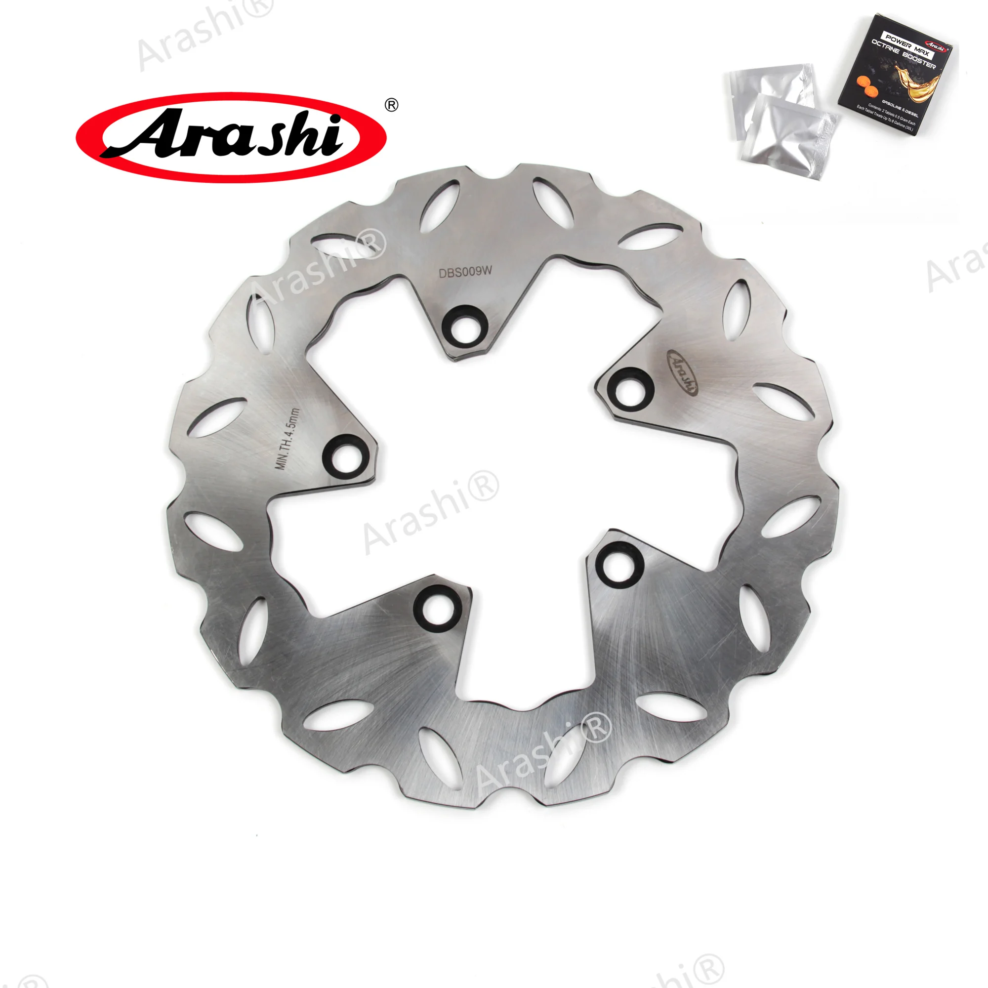 ARASHI For KYMCO DOWNTOWN i 300 ABS 2009-2014 i300 2010 2011 2012 2013 200i 2010 2011 2012 2014 CNC Rear Brake Disc Disks Rotors