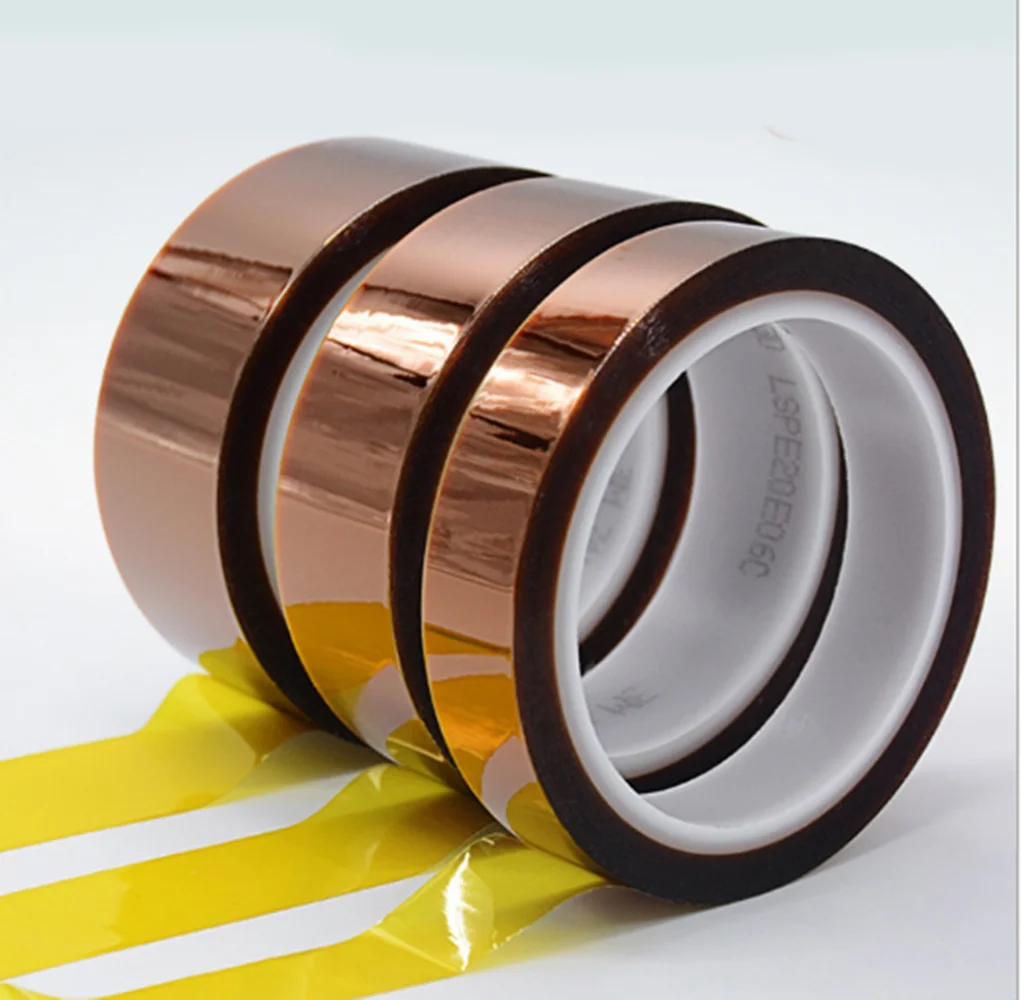 3D Printer Parts High Temperature Resistant Heat BGA Kapton Polyimide Insulating Thermal Insulation Adhesive Tape