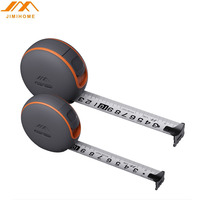 JIMI HOME 5.5M/3.5M Auto Self Lock Portable Tape Measure Coated Tape Ruler with Brake Button Wear Resistant Steel Measuring Tape