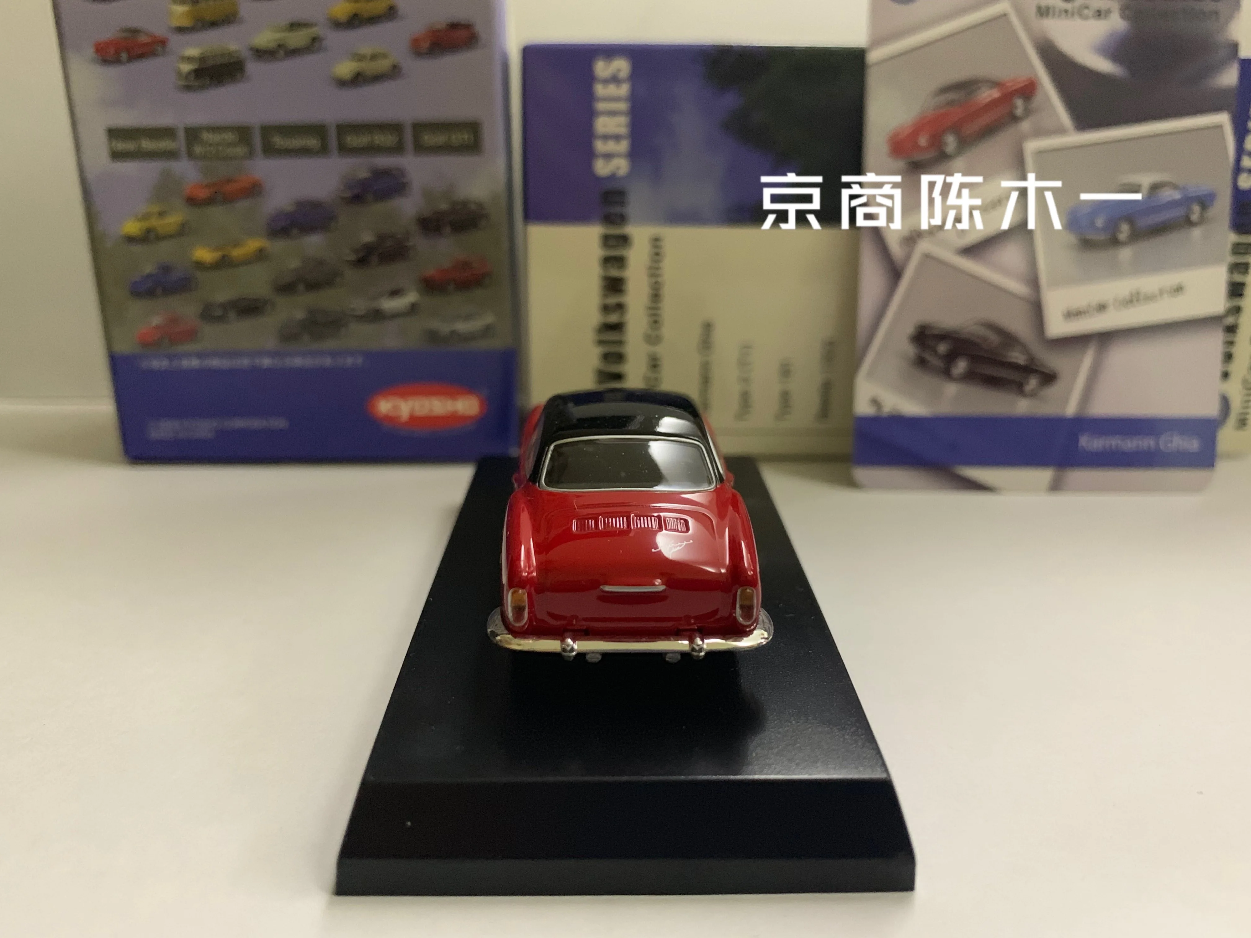 1/64 KYOSHO Volks wagen VW Karmann Ghia LM F1 RACING Collection of die-cast alloy car decoration model toys