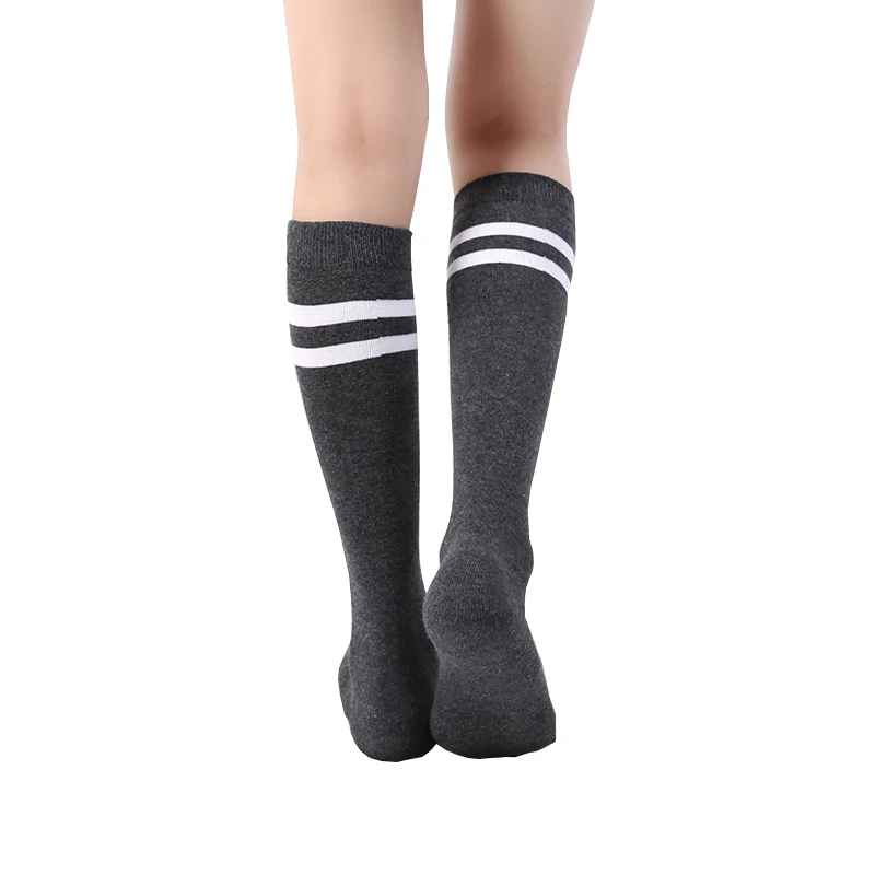 

Autumn Winter Cotton Sports Socks Knitted Breathable Soft Sock Medium Thick Socks fit for Young Women Girls