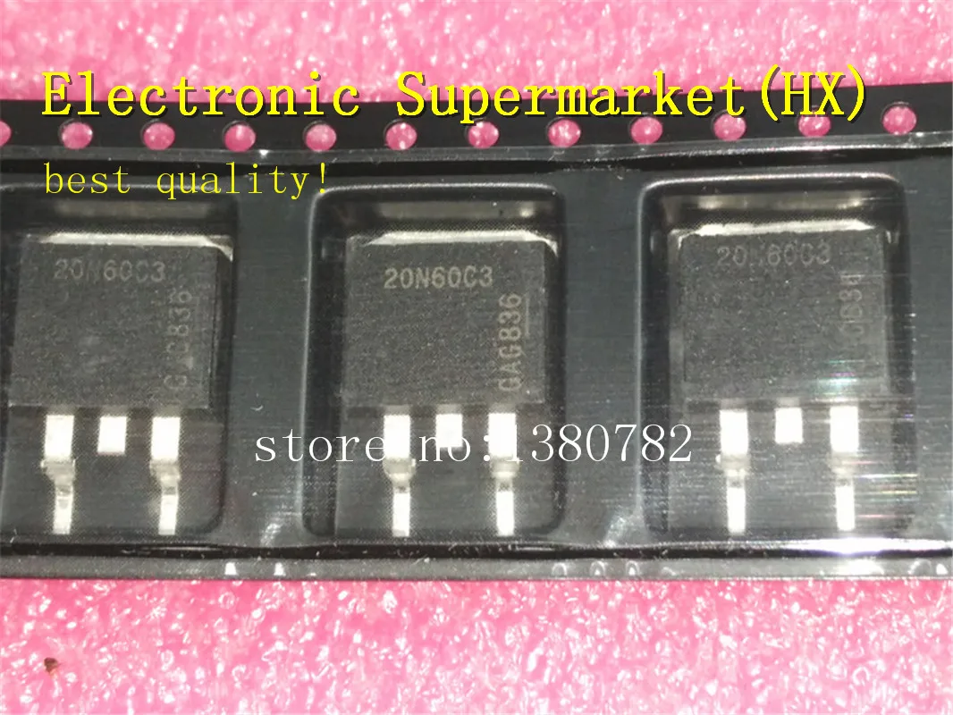 

Free Shipping 50pcs/lots SPB20N60C3 20N60C3 TO-263 New original IC In stock!