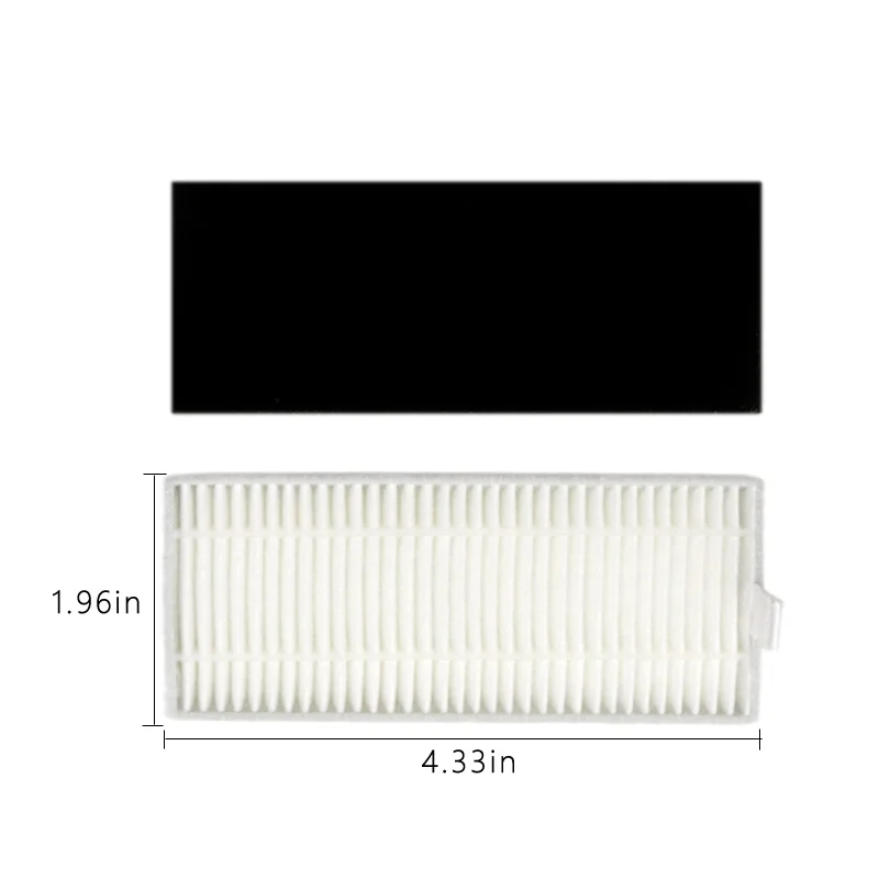 Fit For Conga Excellence 990 Robot Vacuum Cleaner Hepa Filter Main Side Brush Cover Primary Filter Castor Wheel Spare Part