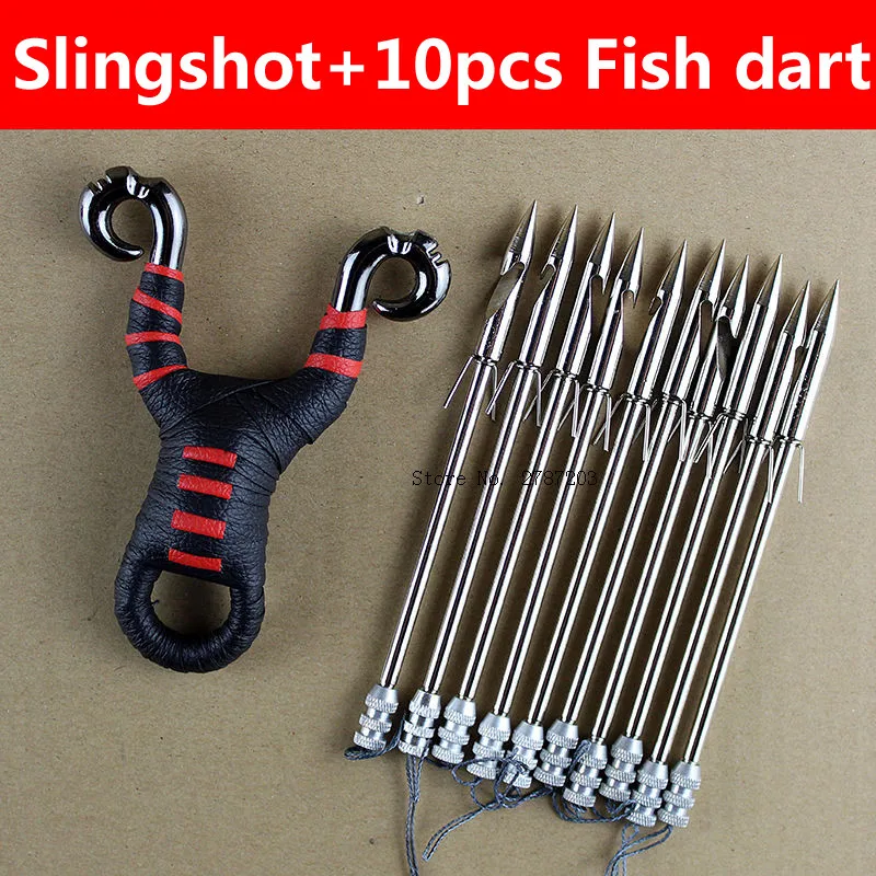 Powerful Slingshot Fishing Hunting Suit Pro Fish Shooting Arrow Catapult Outdoor Launcher Or Precise Outdoor Fishing Hunting