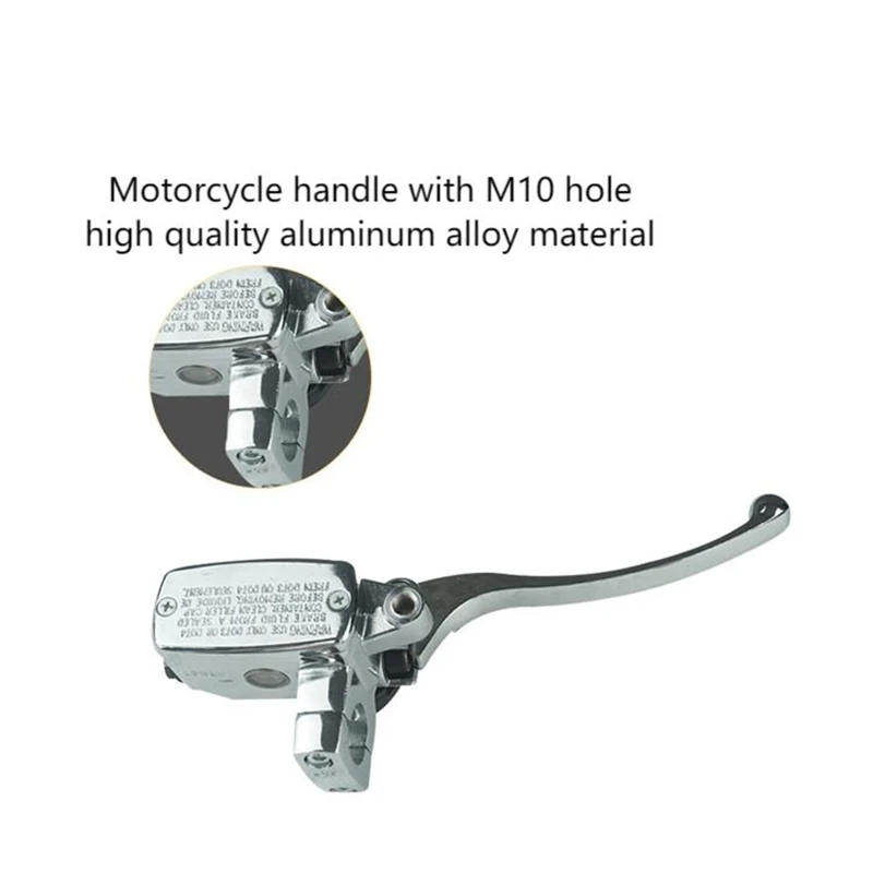 1pair 25mm Motorcycle Brake Pump Front Master Cylinder Hydraulic Brake Lever For Honda SHADOW STEED 600 400 VT600 VT750