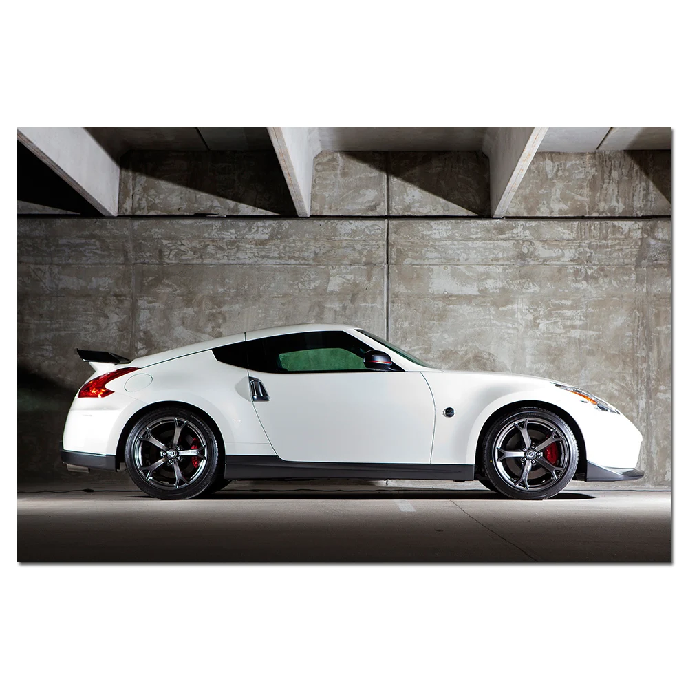 Nissan 370Z NISMO Supercar Poster Wall Picture for Living Room Wall Art Canvas Cloth Fabric Print Painting