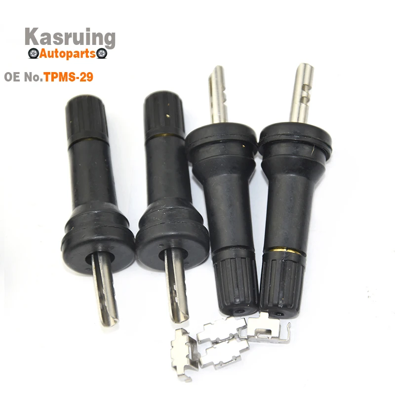 4pcs TPMS Valves for Nissan Patrol Tire Valves for TPMS Sensor Rubber Tubeless Valve Stem for Tire Pressure Monitoring System